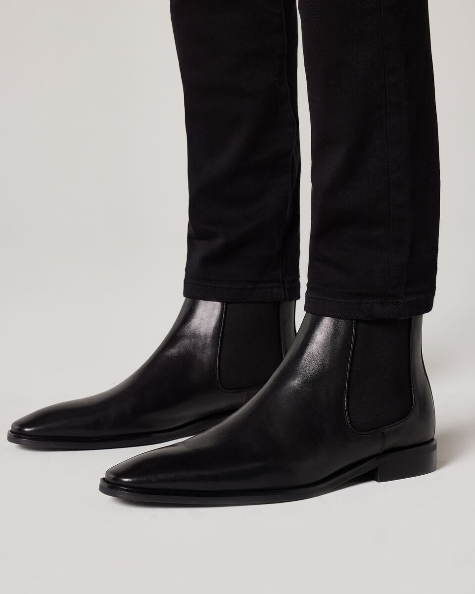 Leather Chelsea Boot - Black | Shoes | Politix