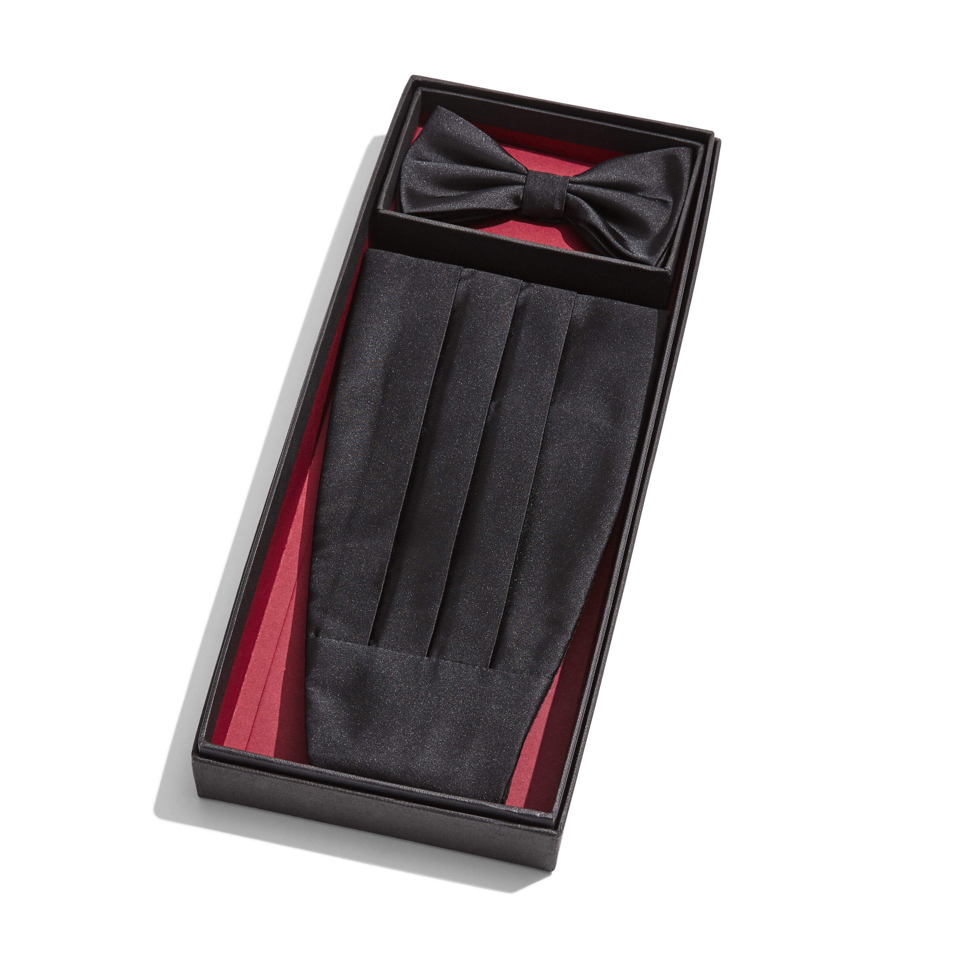 Black Tie Gift Set, Black, hi-res
