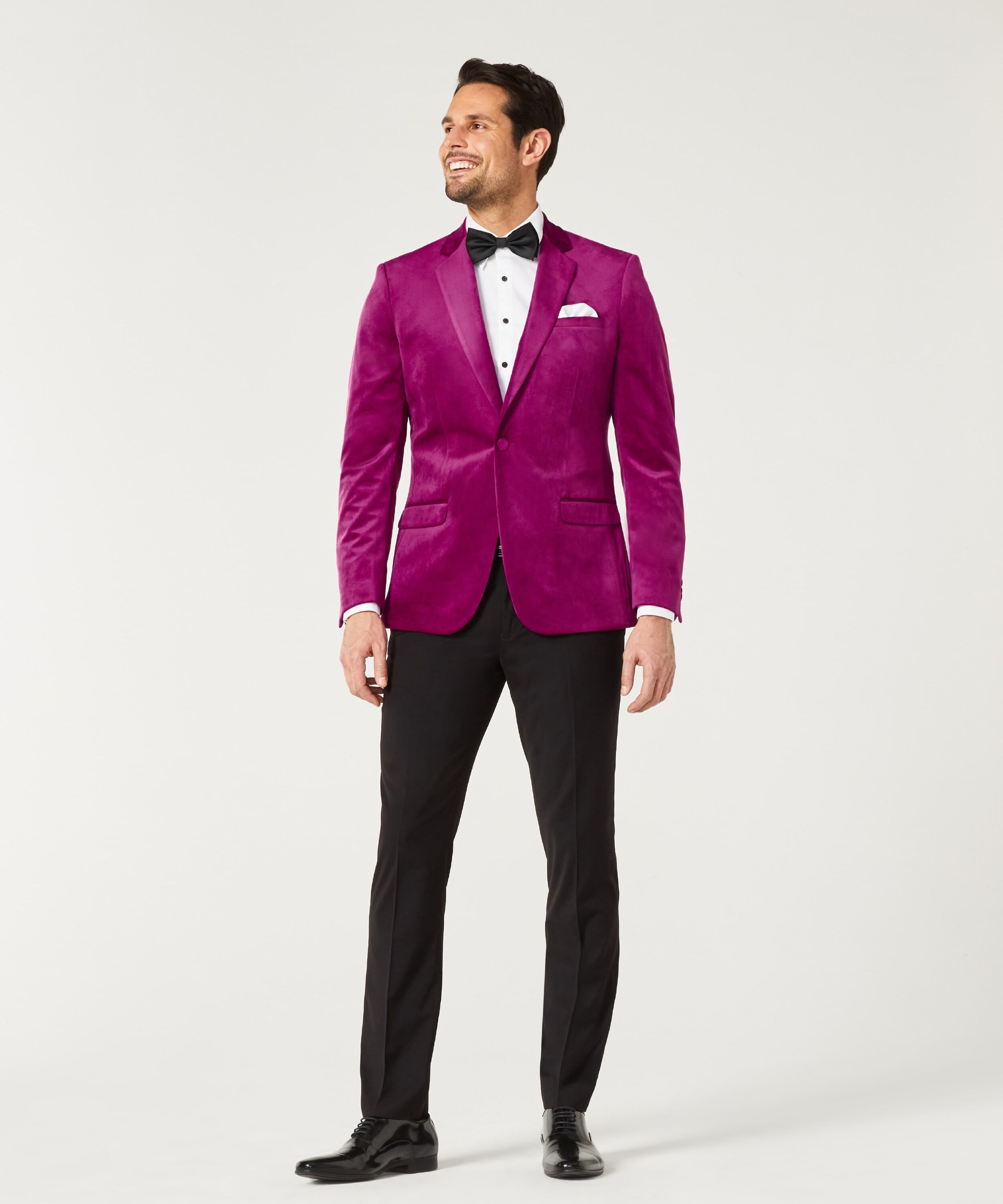 Slim Fit Velvet Tuxedo Jacket