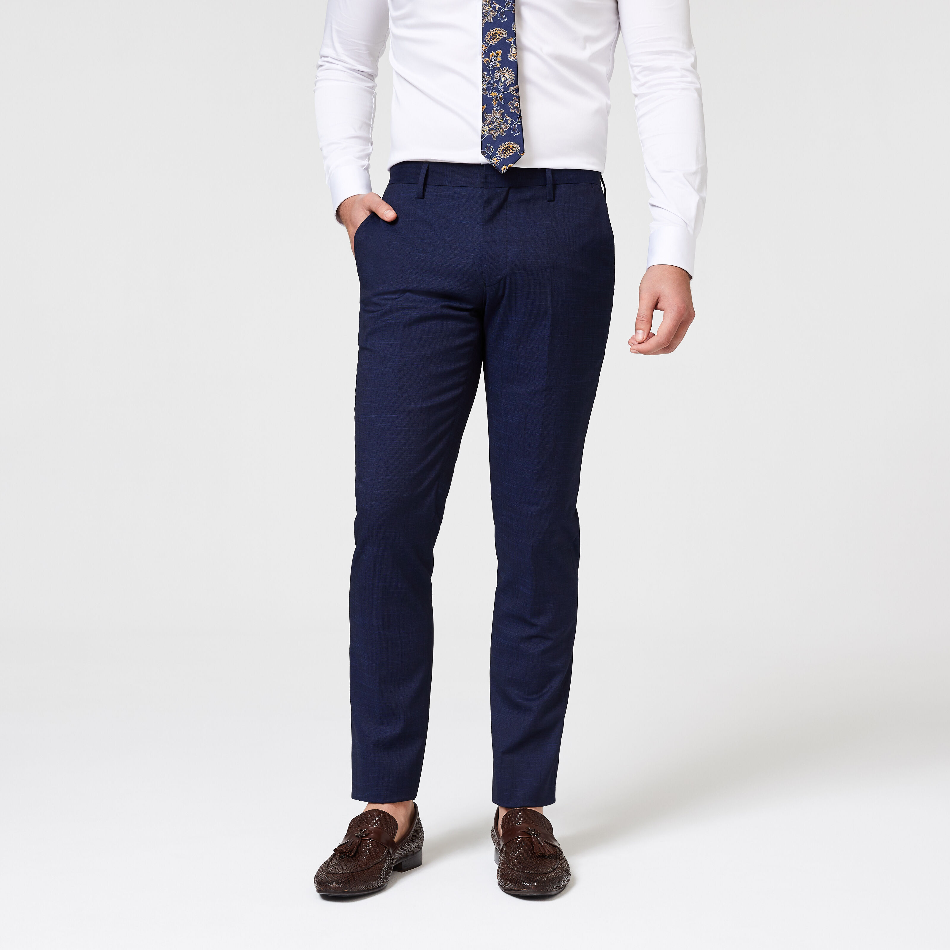 Tailored Pants Slim Stretch Fit 