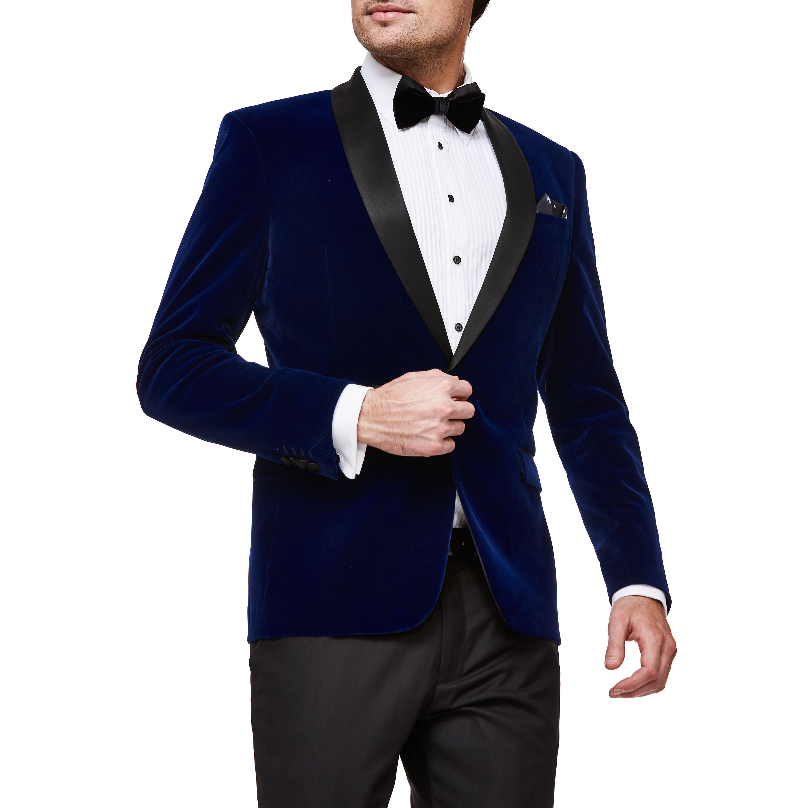 Mens blue new arrivals tuxedo jacket