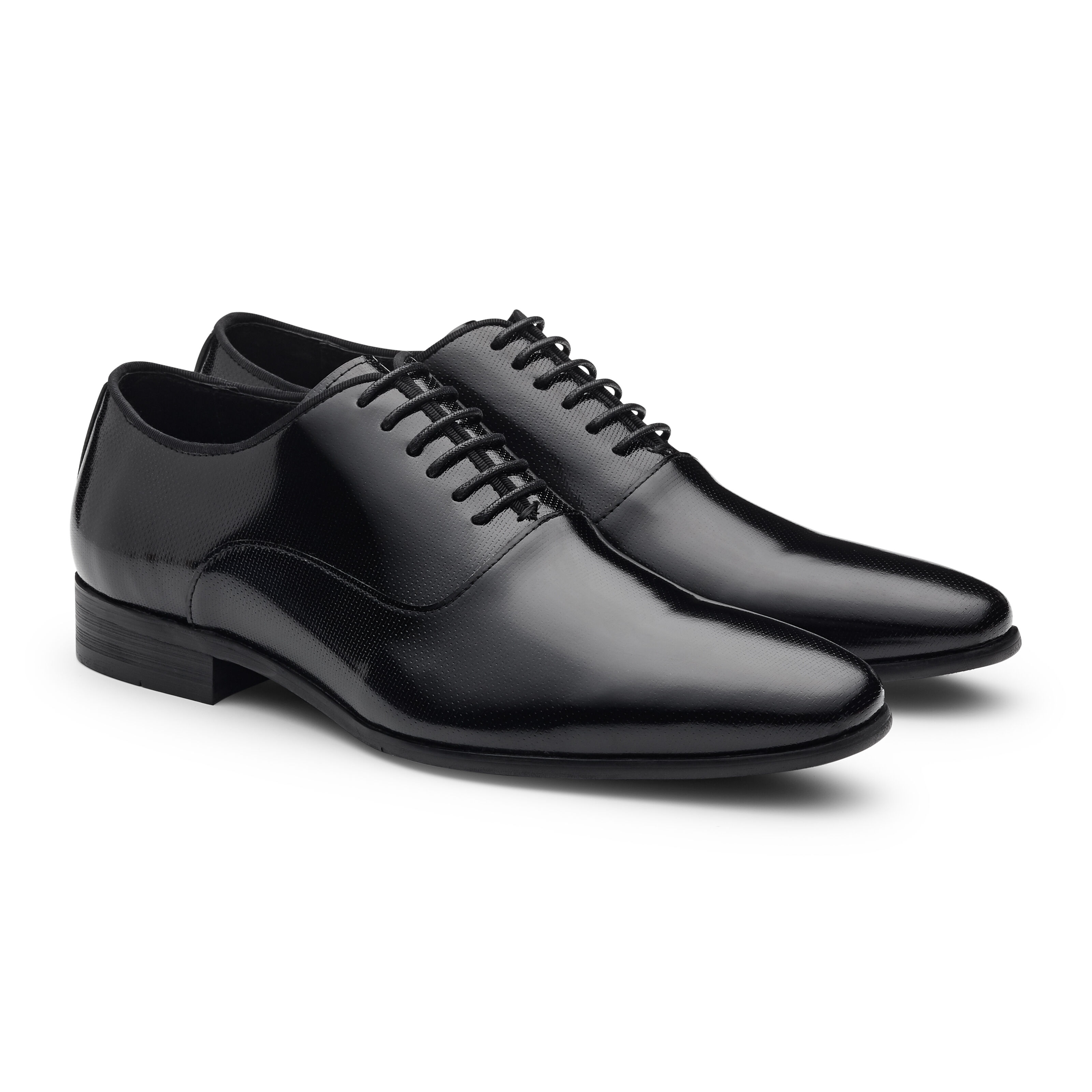 Patent Leather Black Tie Shoe 