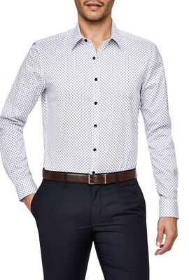 Lombardi Shirt, White/Blue, hi-res