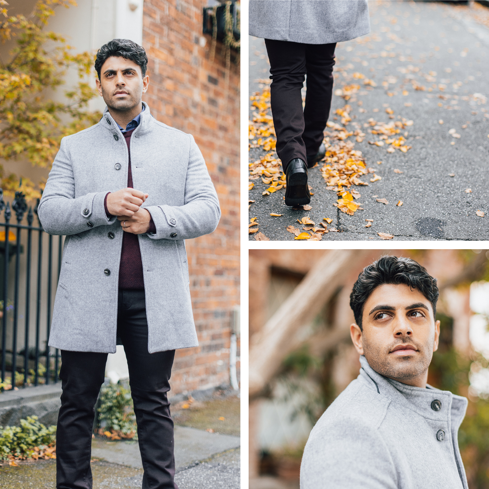 Amir Manoly wearing outfit featuring Fenshaw Trench Coat Amir Manoly wearing outfit featuring Fenshaw Trench Coat