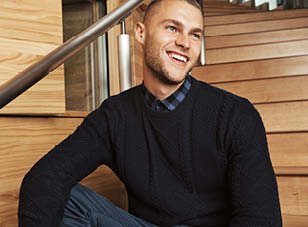 blue mens long sleeve knitwear blue mens long sleeve knitwear