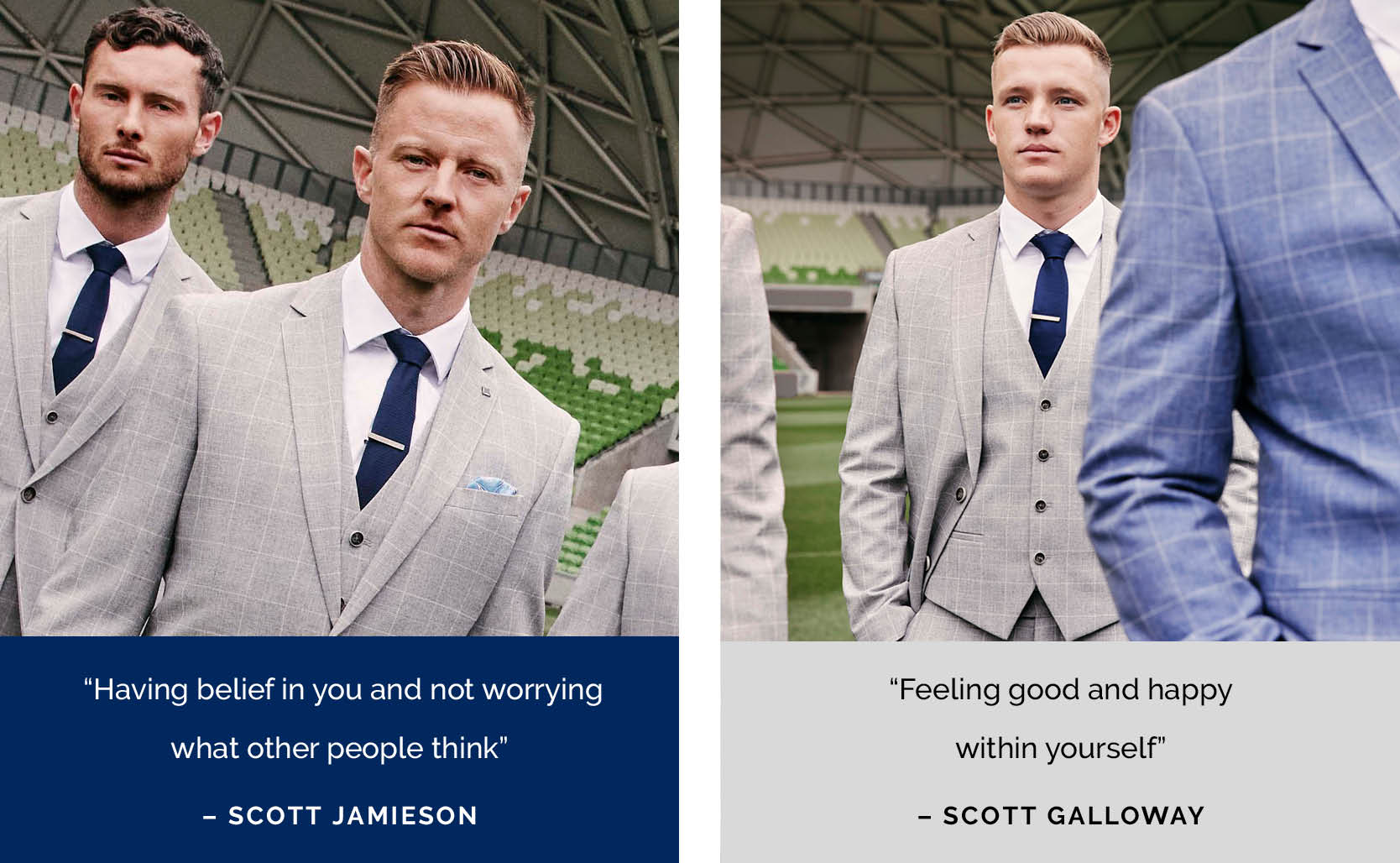 Scott Jamieson and Scott Galloway from Melbourne City FC Scott Jamieson and Scott Galloway from Melbourne City FC