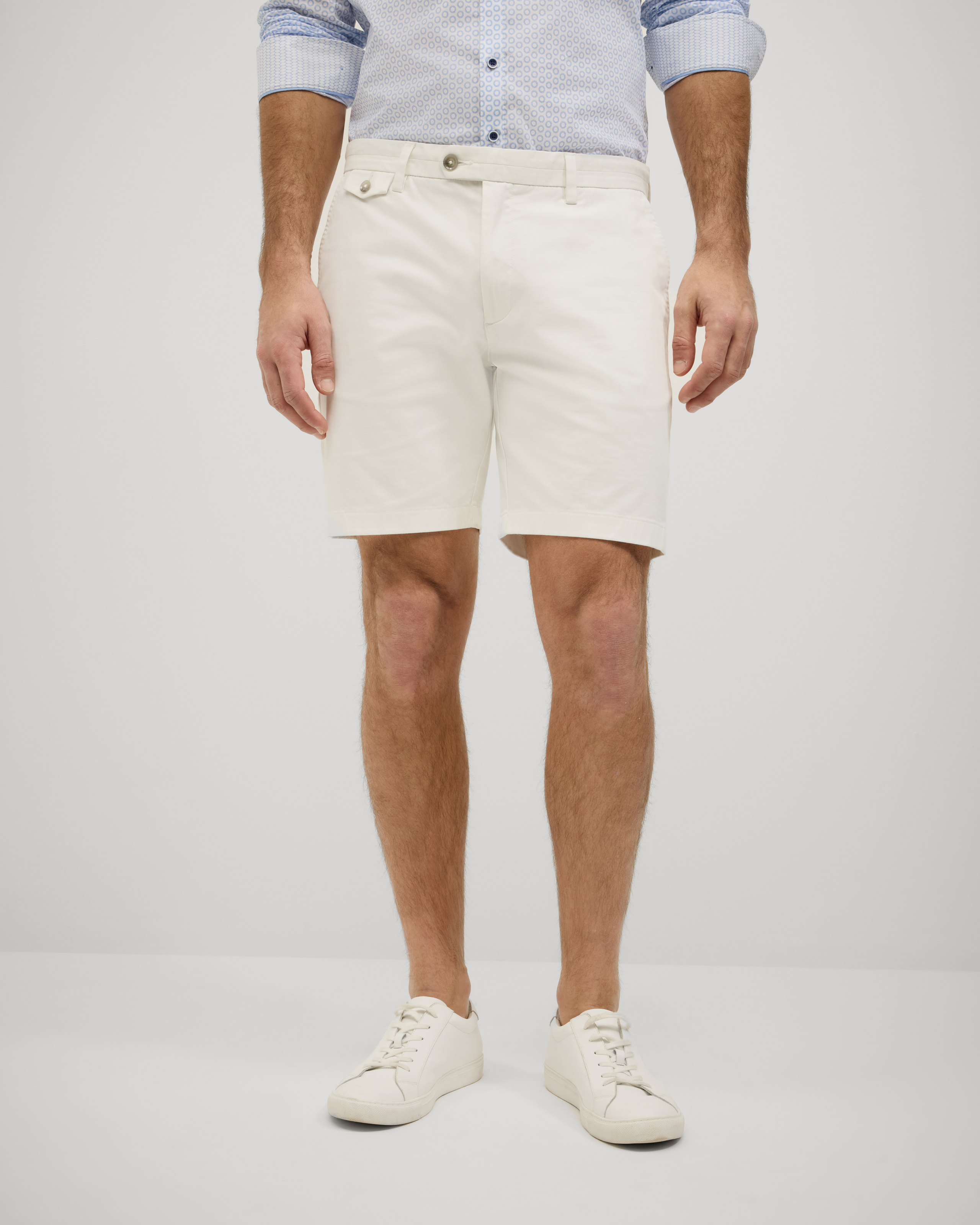 Slim Stretch Cotton Stretch Chino Short
