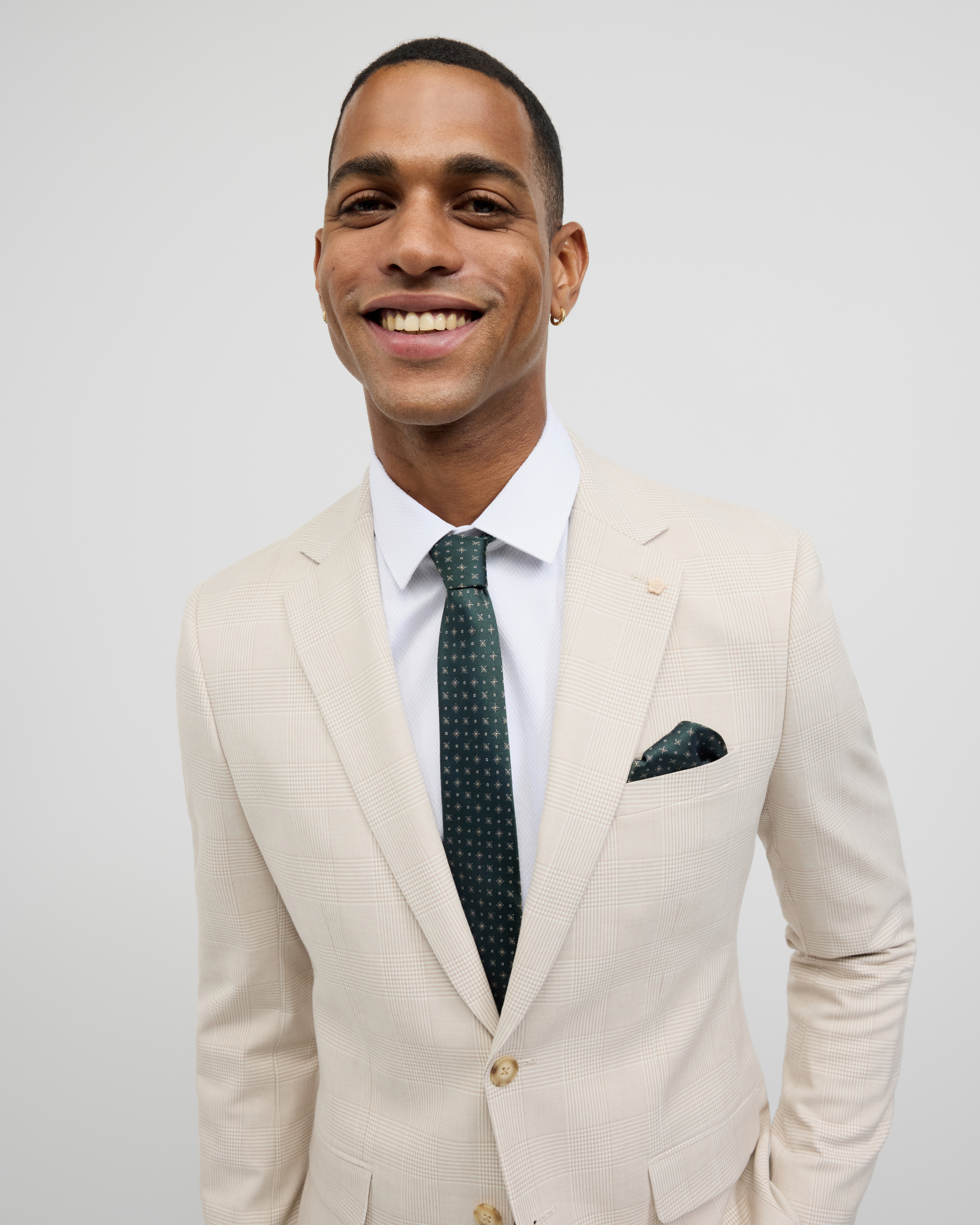 Prince Of Wales Check Tailored Jacket