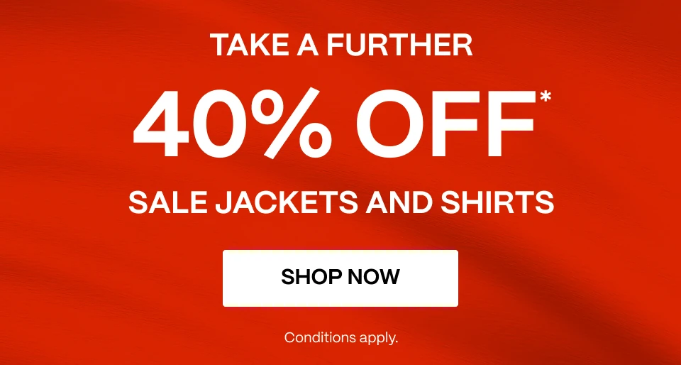 Take a further 40% Off* Sale Jackets and Shirts | Mens Clothing on Sale | Politix Menswear