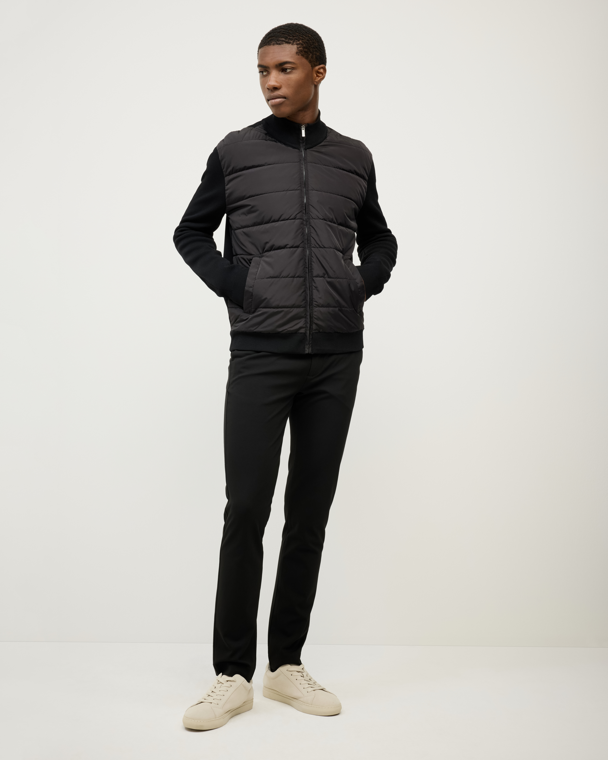 Politix Boden Puffer-Knit Jacket