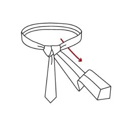 Full Windsor Knot Step 6