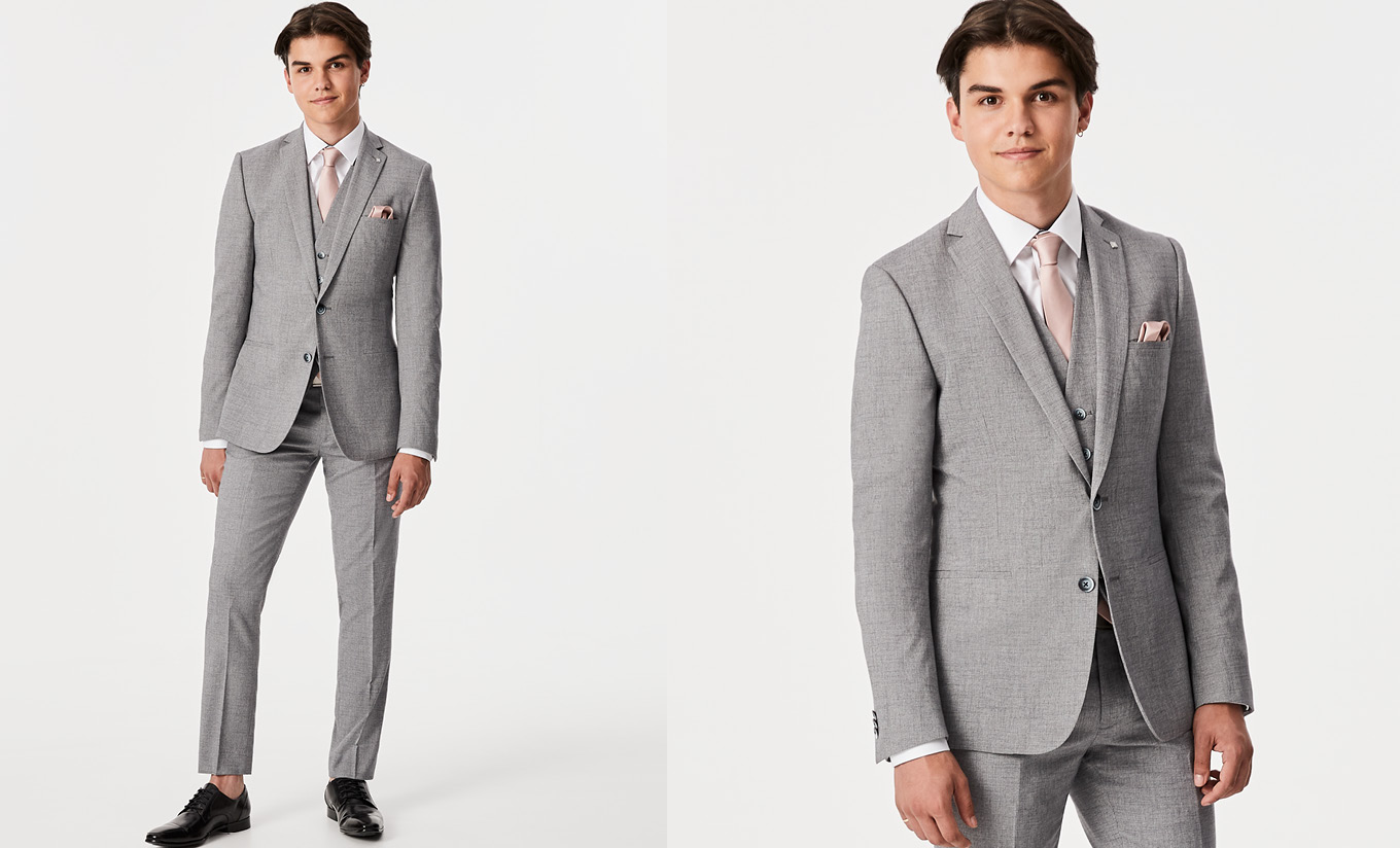 Harvey Petito The Charmer Light Grey Suit Politix Harvey Petito The Charmer Light Grey Suit Politix
