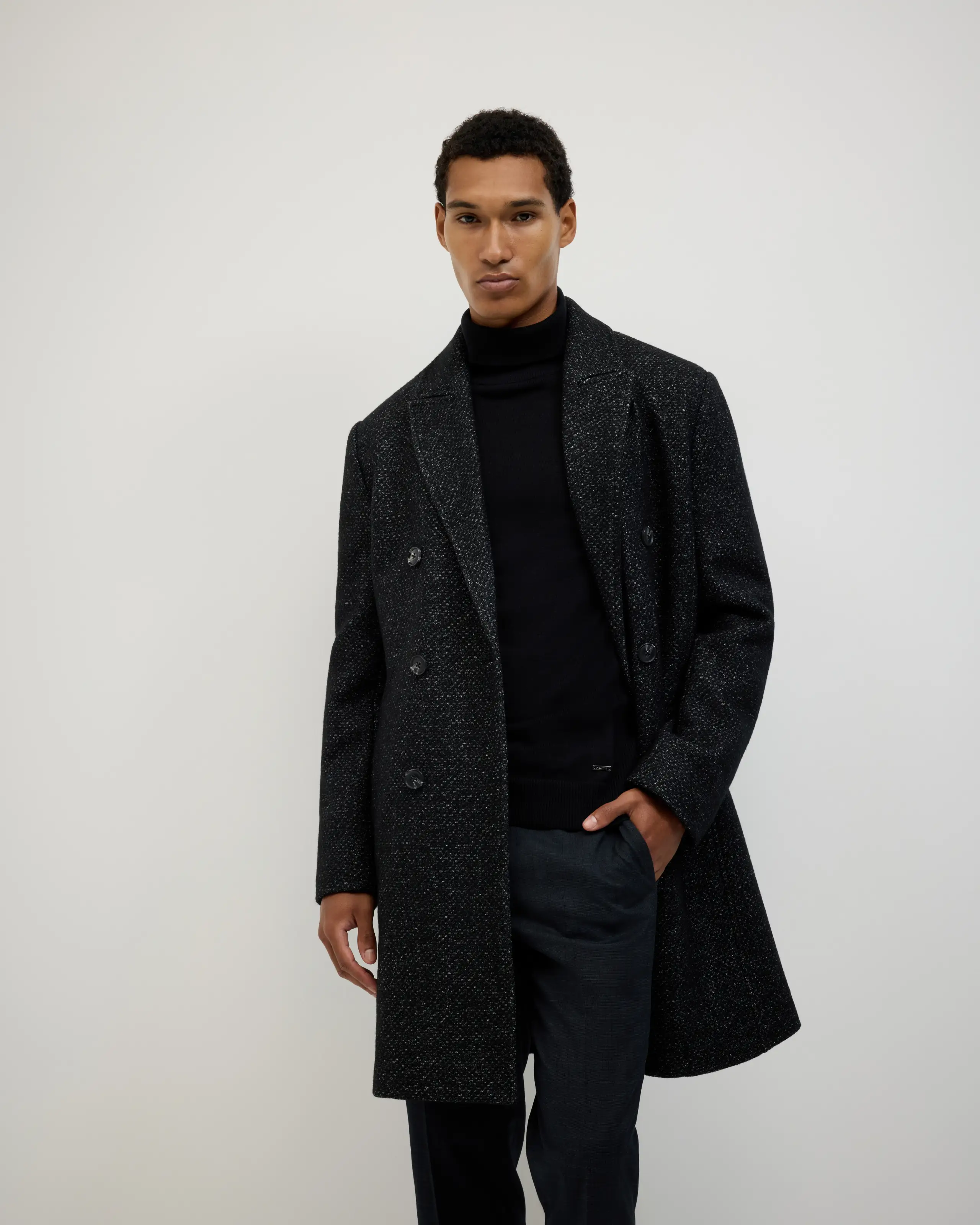 Politix Kennedy Wool-Blend Coat