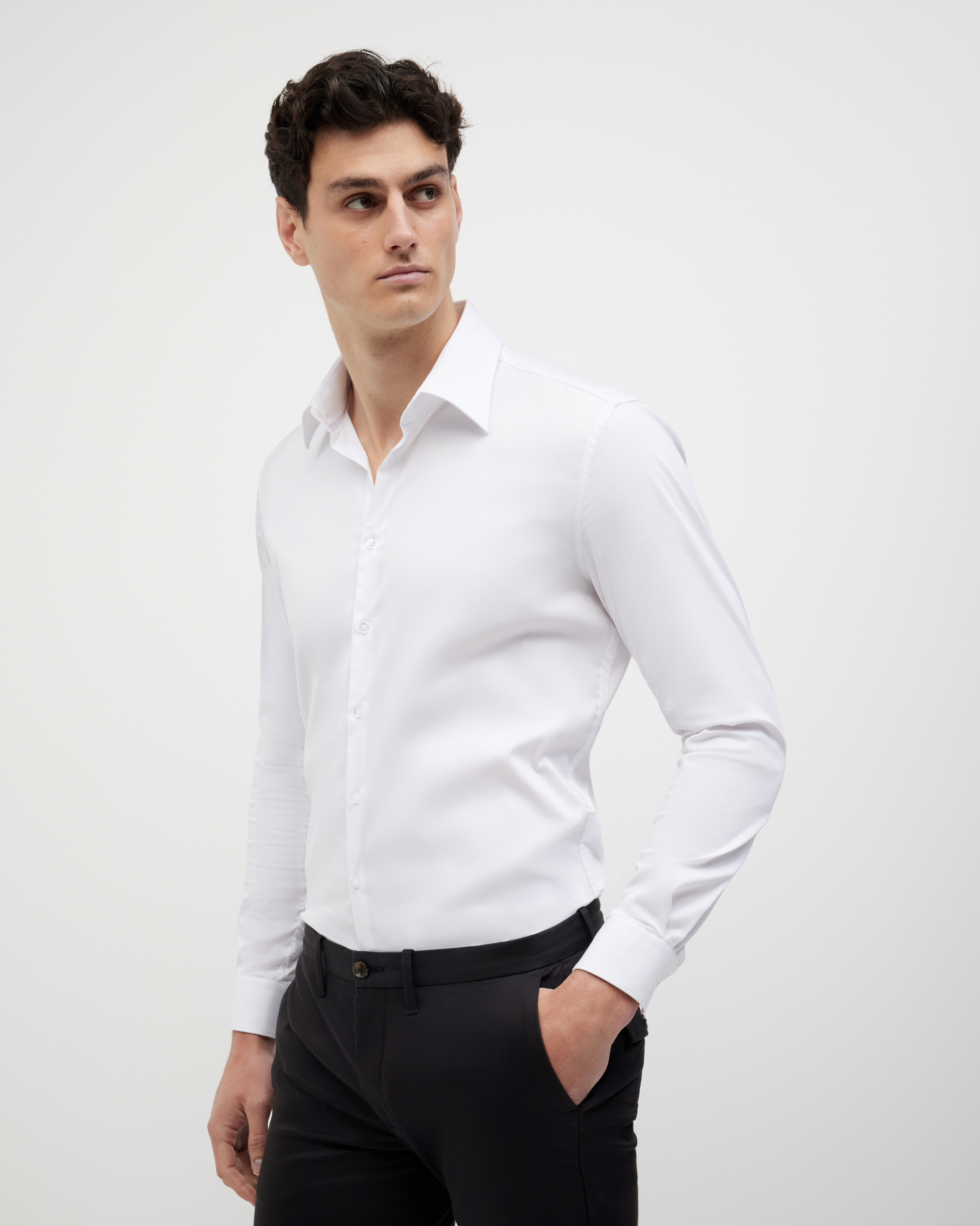 Reddison Regular Sateen Long Sleeve Shirt