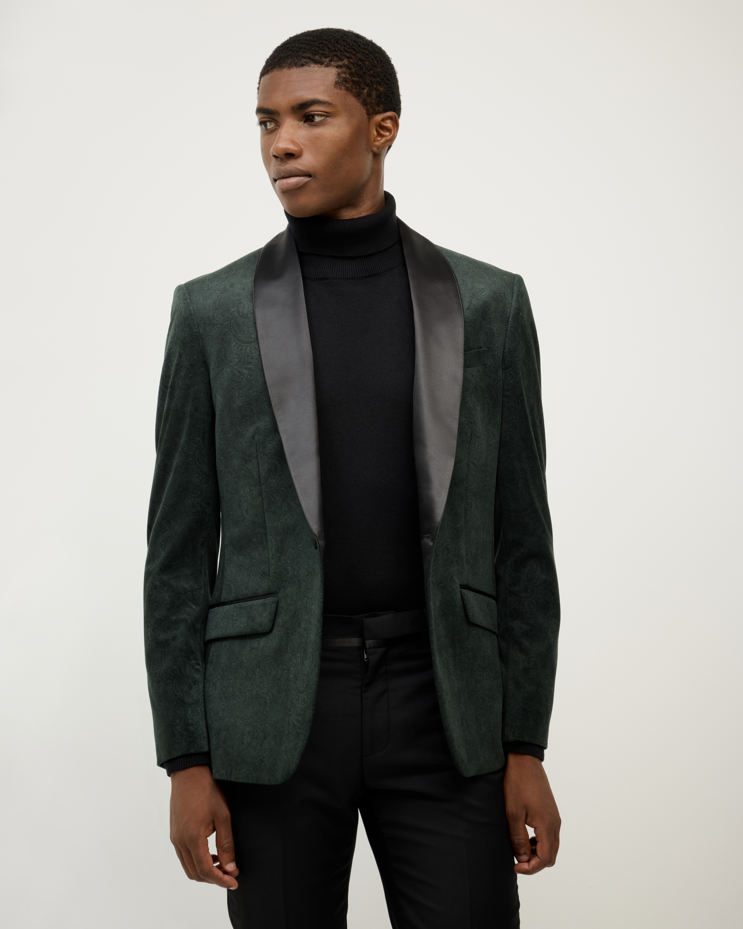 Lovett Velvet Tuxedo Jacket 