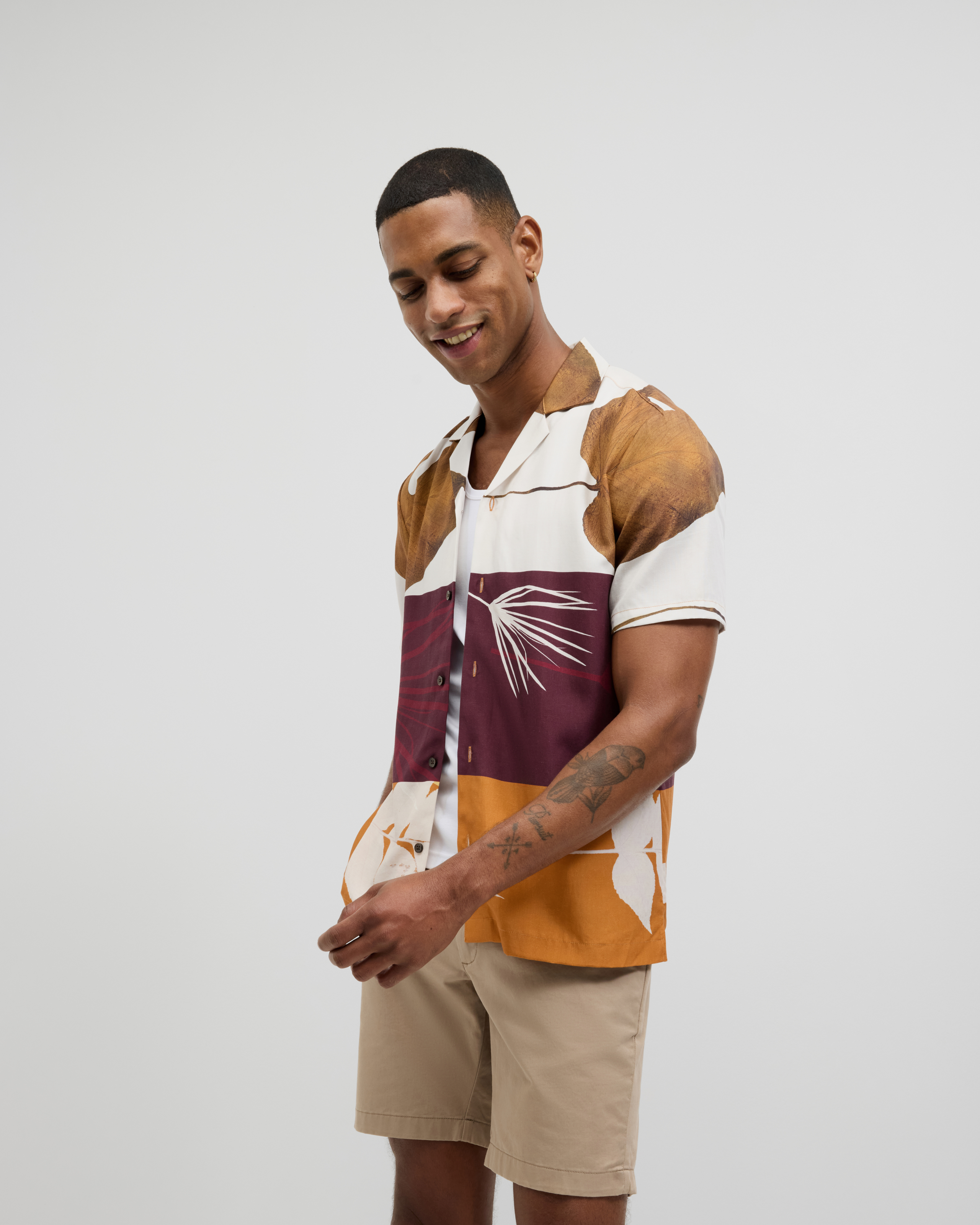 Fossil Floral Short Sleeve Shirt