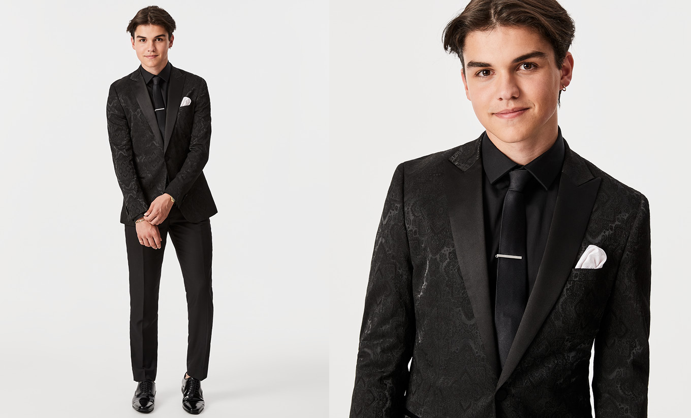 Harvey Petito Black Panther black tuxedo politix Harvey Petito Black Panther black tuxedo politix