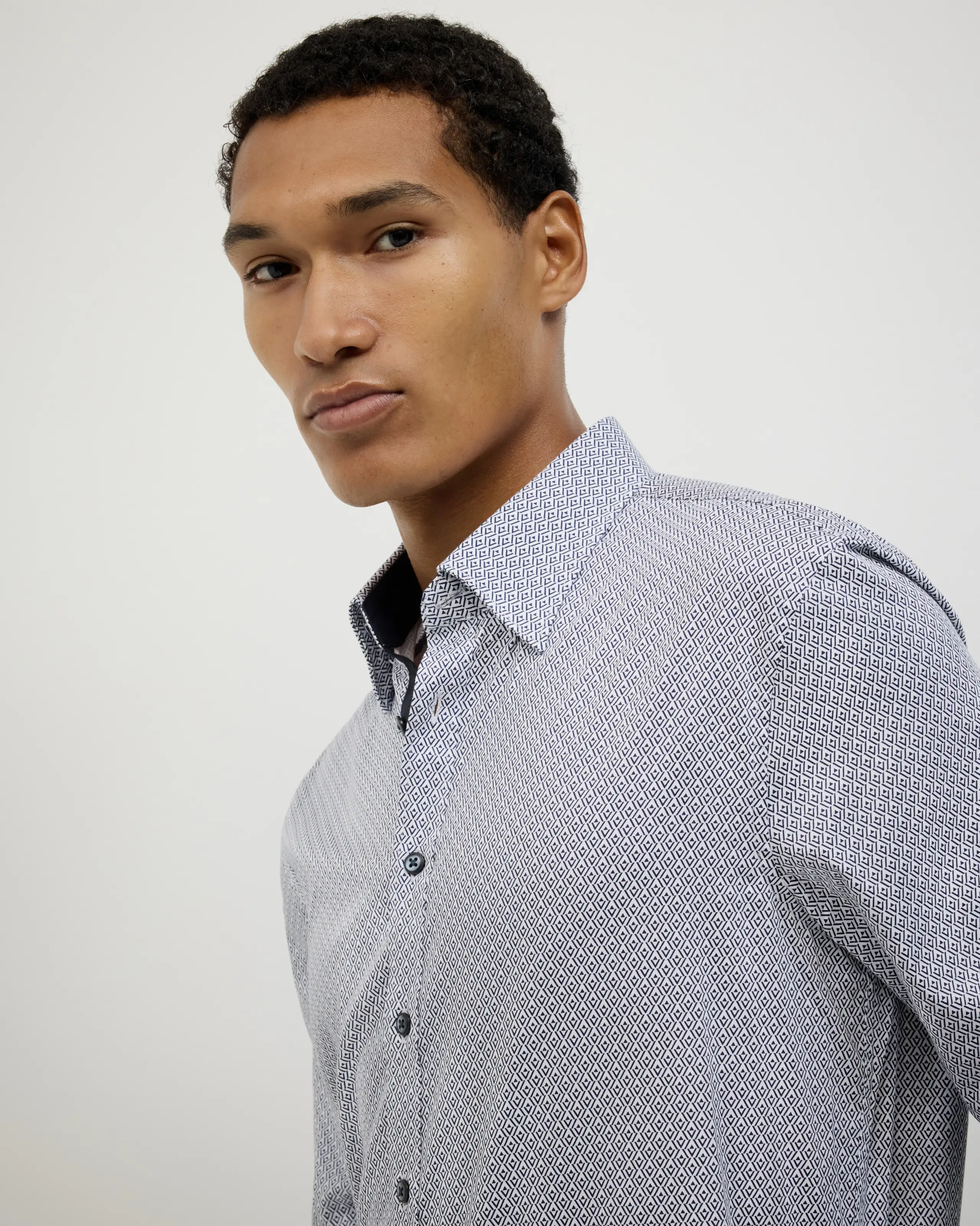 Politix Asher Modern Geo Shirt