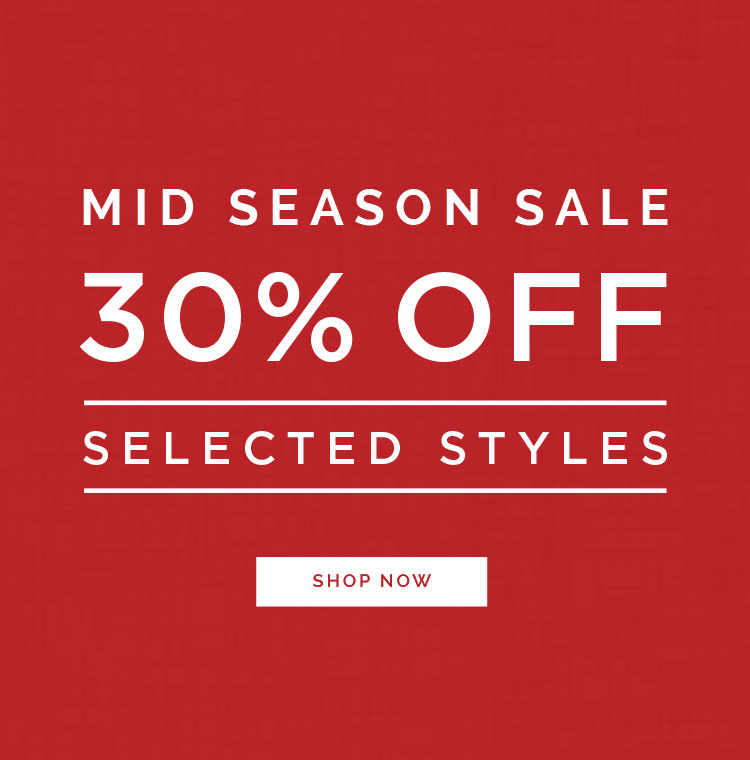 30% off mid season sale