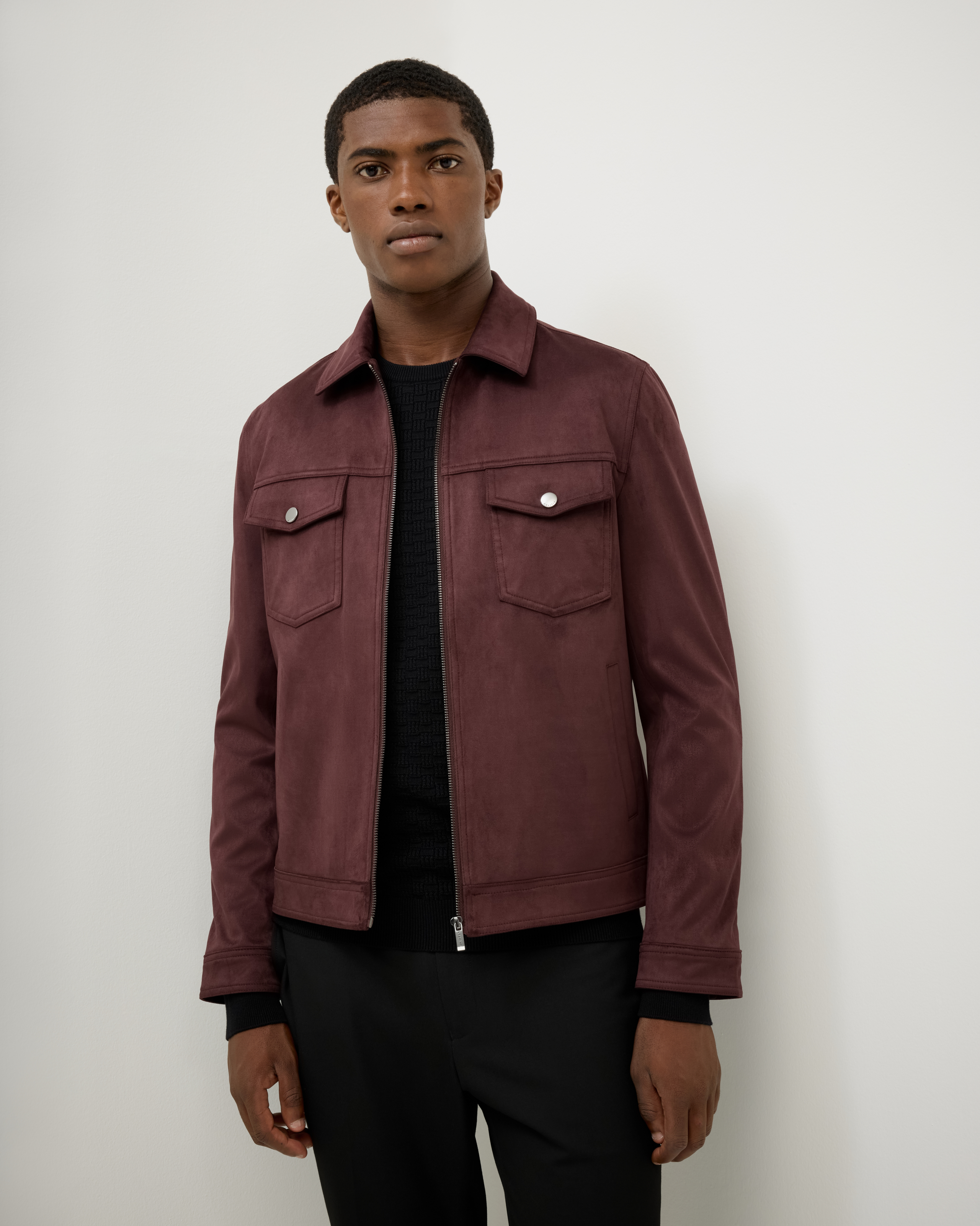 Reece Faux Suede Jacket