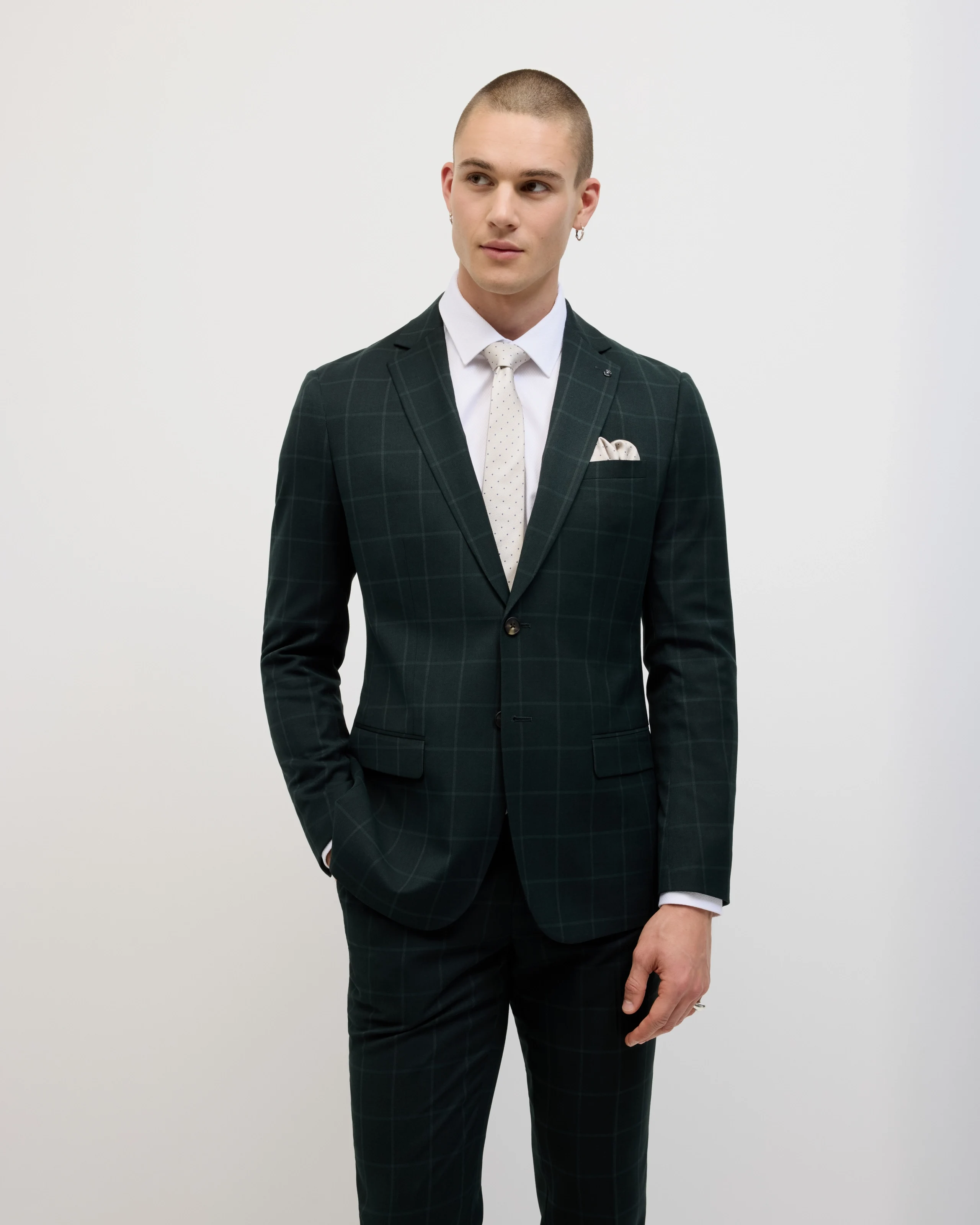 Politix Baxter Windowpane Jacket