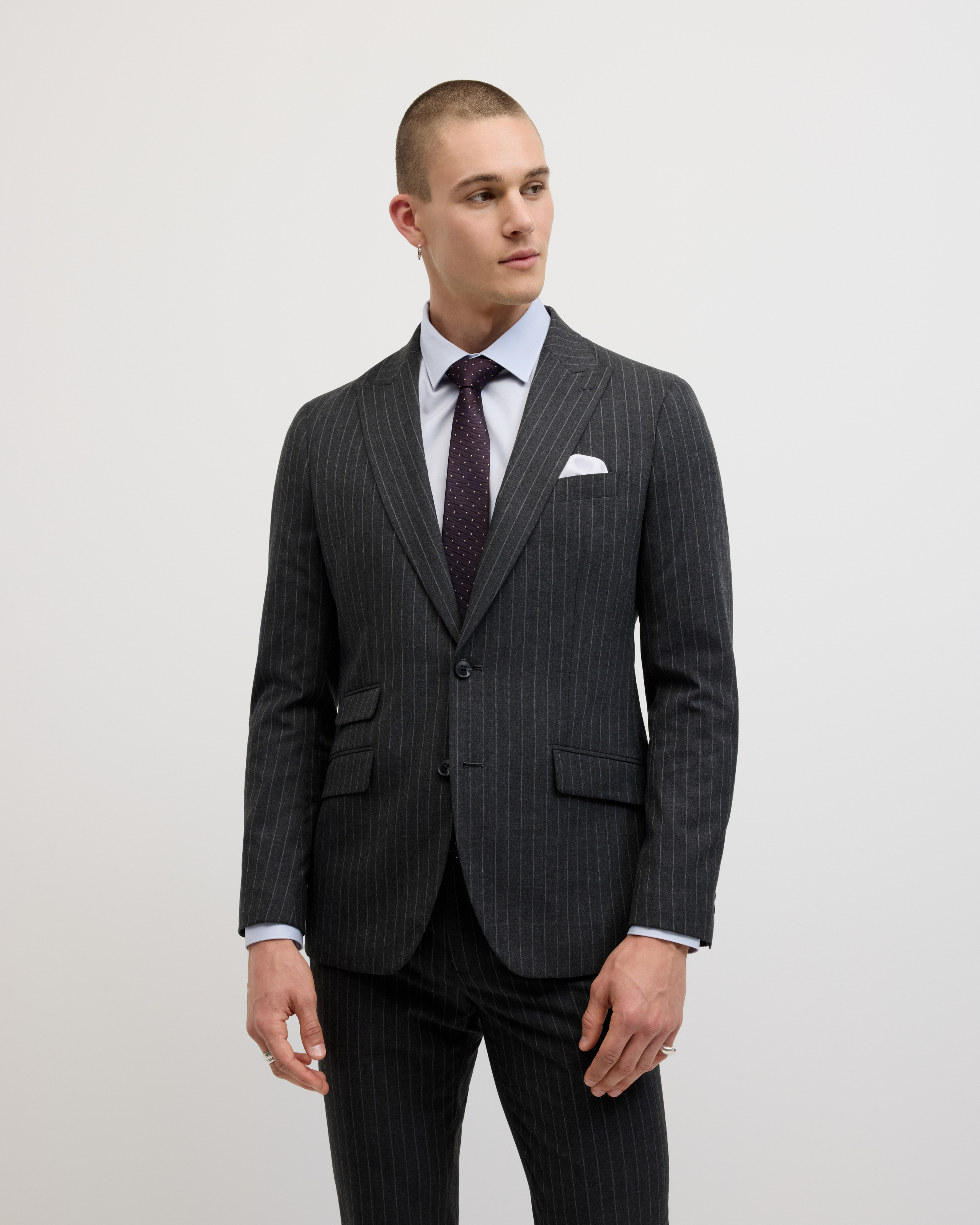 Blaize Pinstripe Tailored Jacket