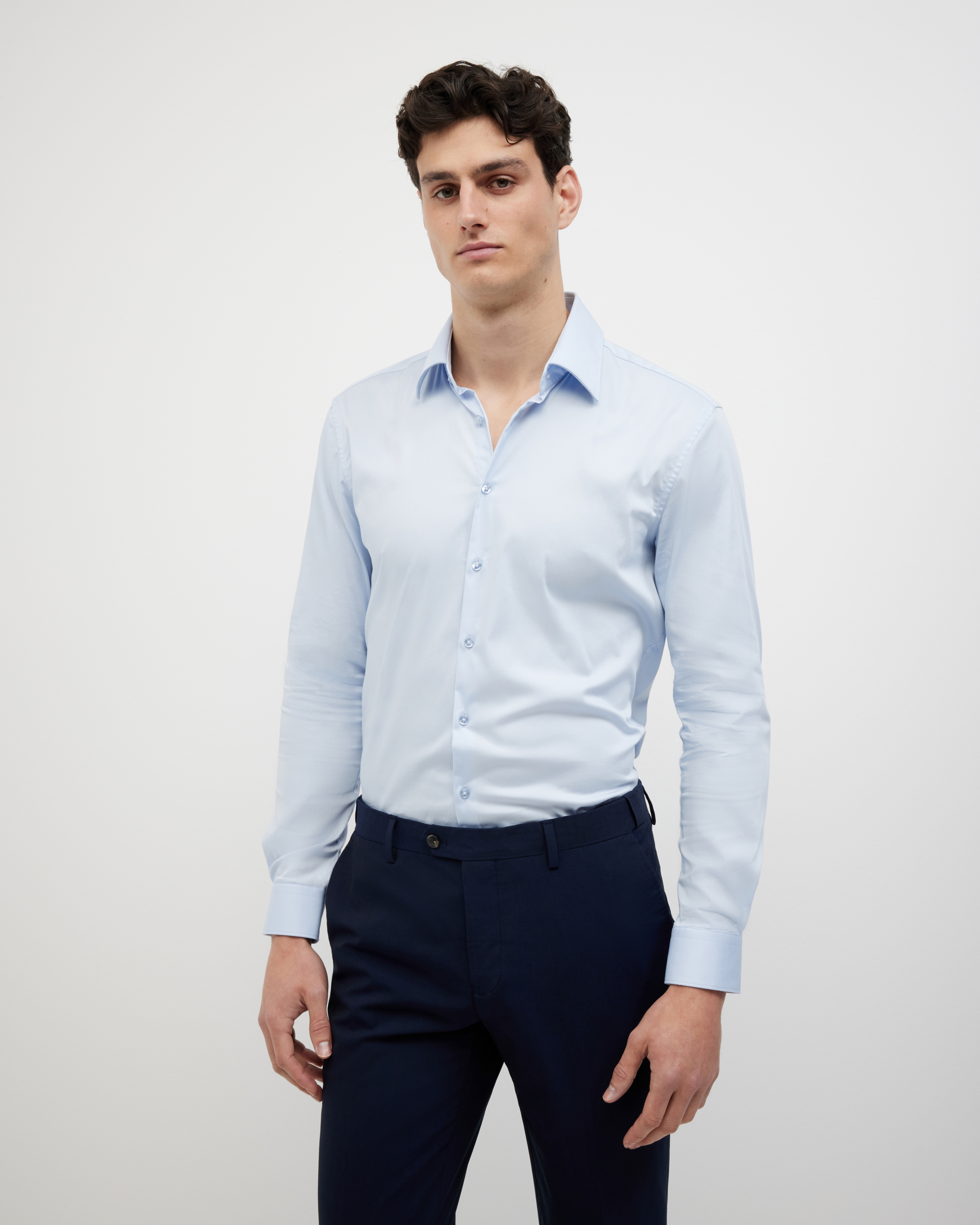 Long Sleeve Regular Stretch Shirt