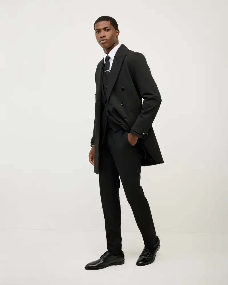 Politix Knight Double-Breasted Performance Coat