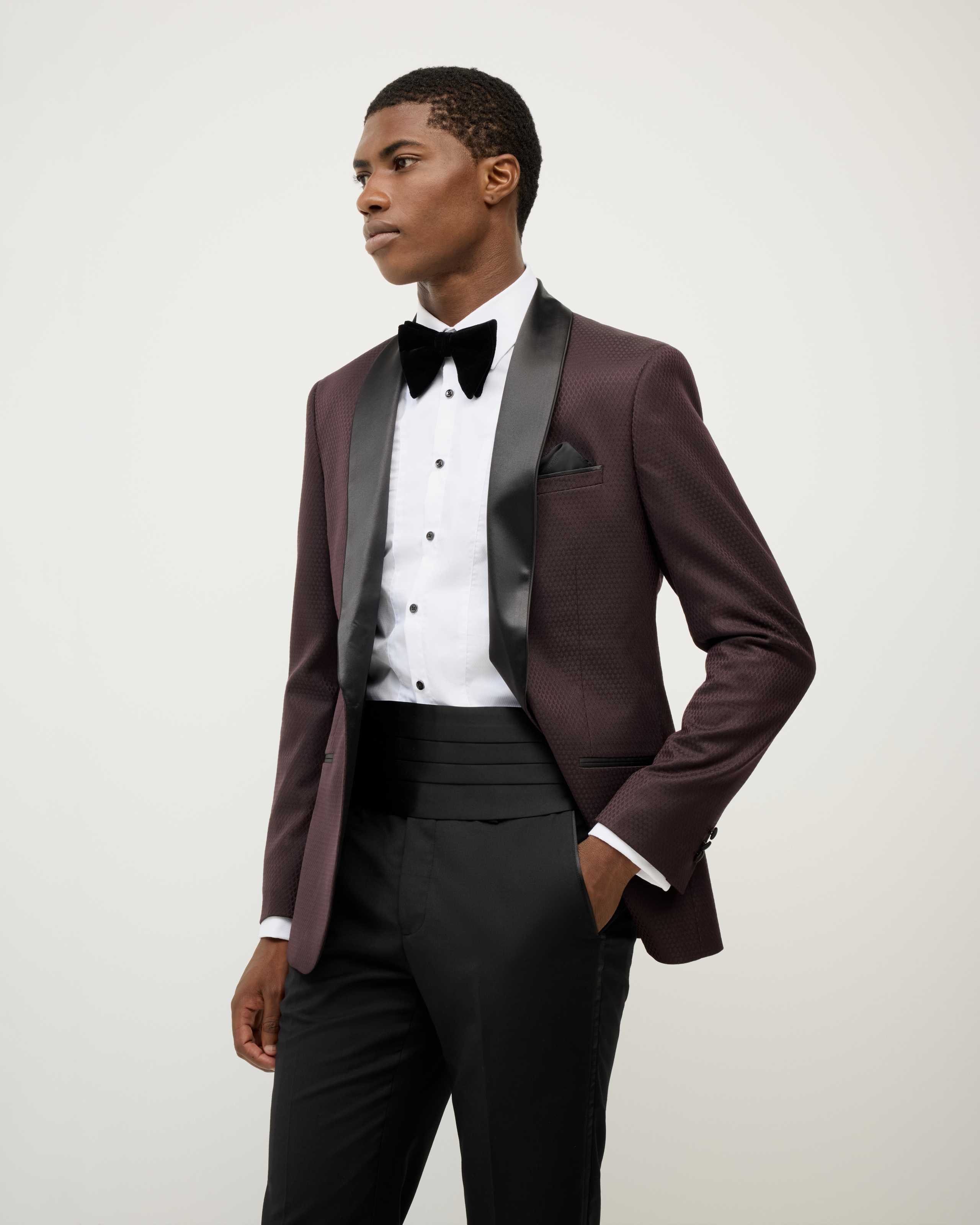 Clayton Jacquard Tuxedo Jacket