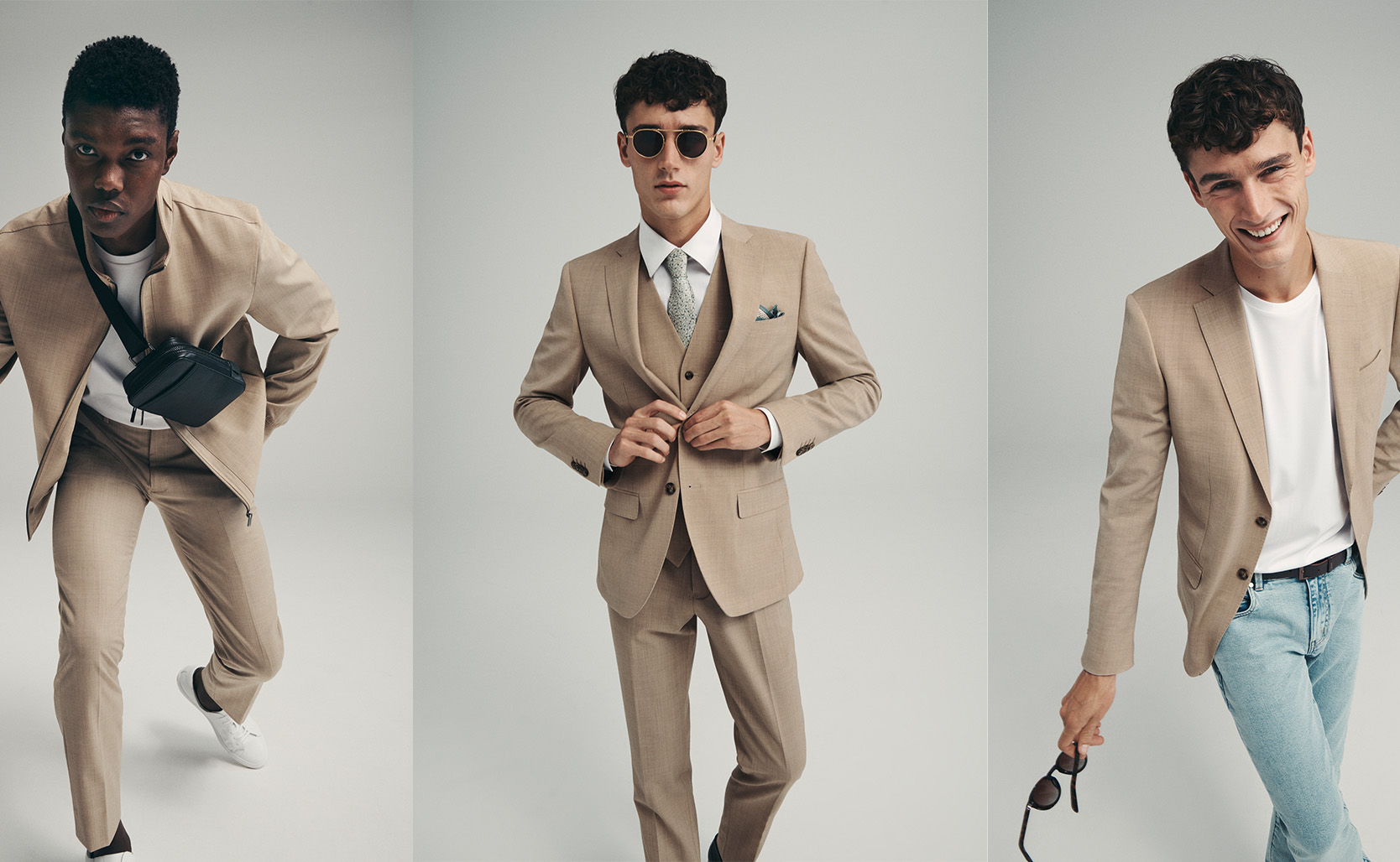 One Suit Three Ways To Wear