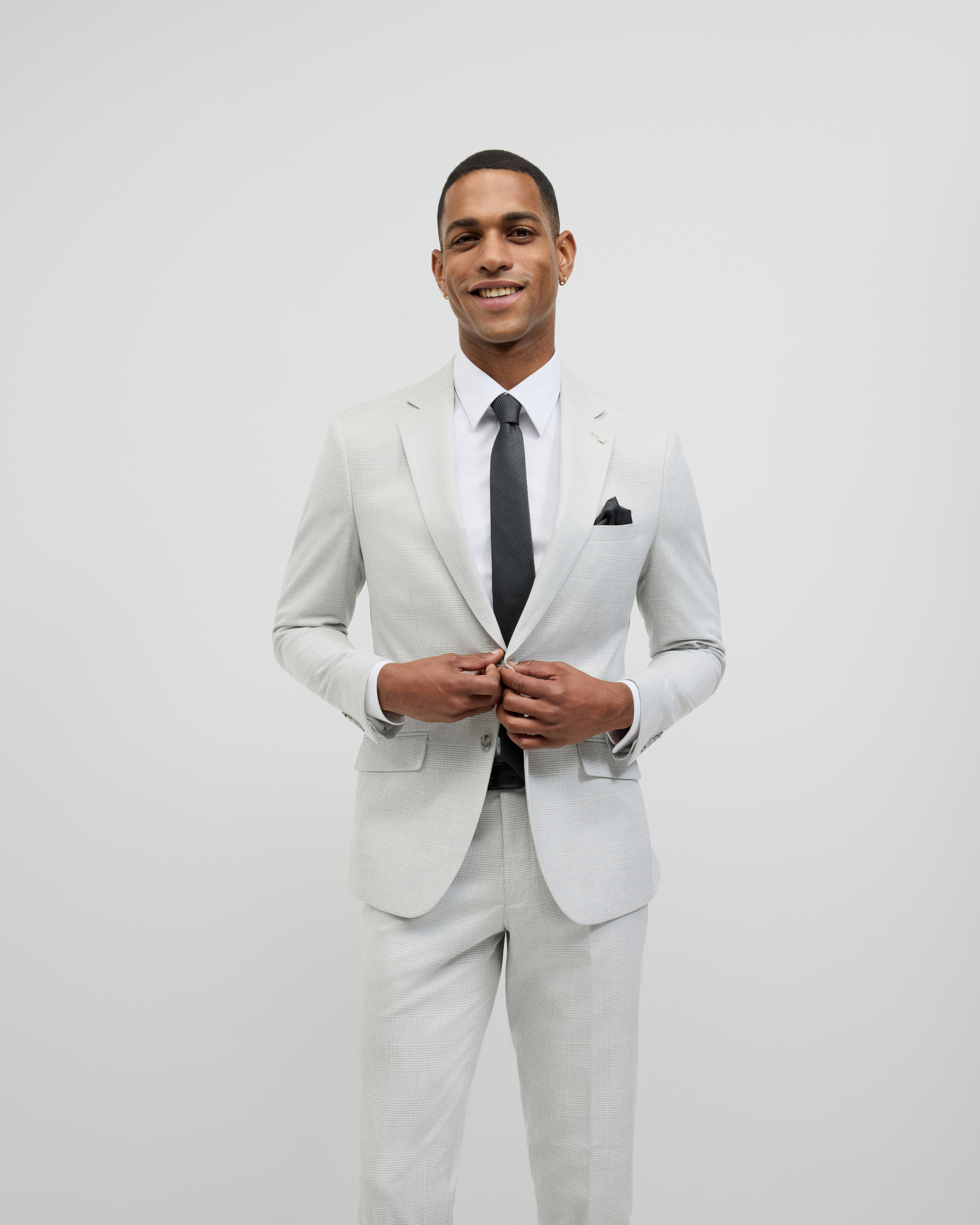 Prince of Wales Check Tailored Jacket