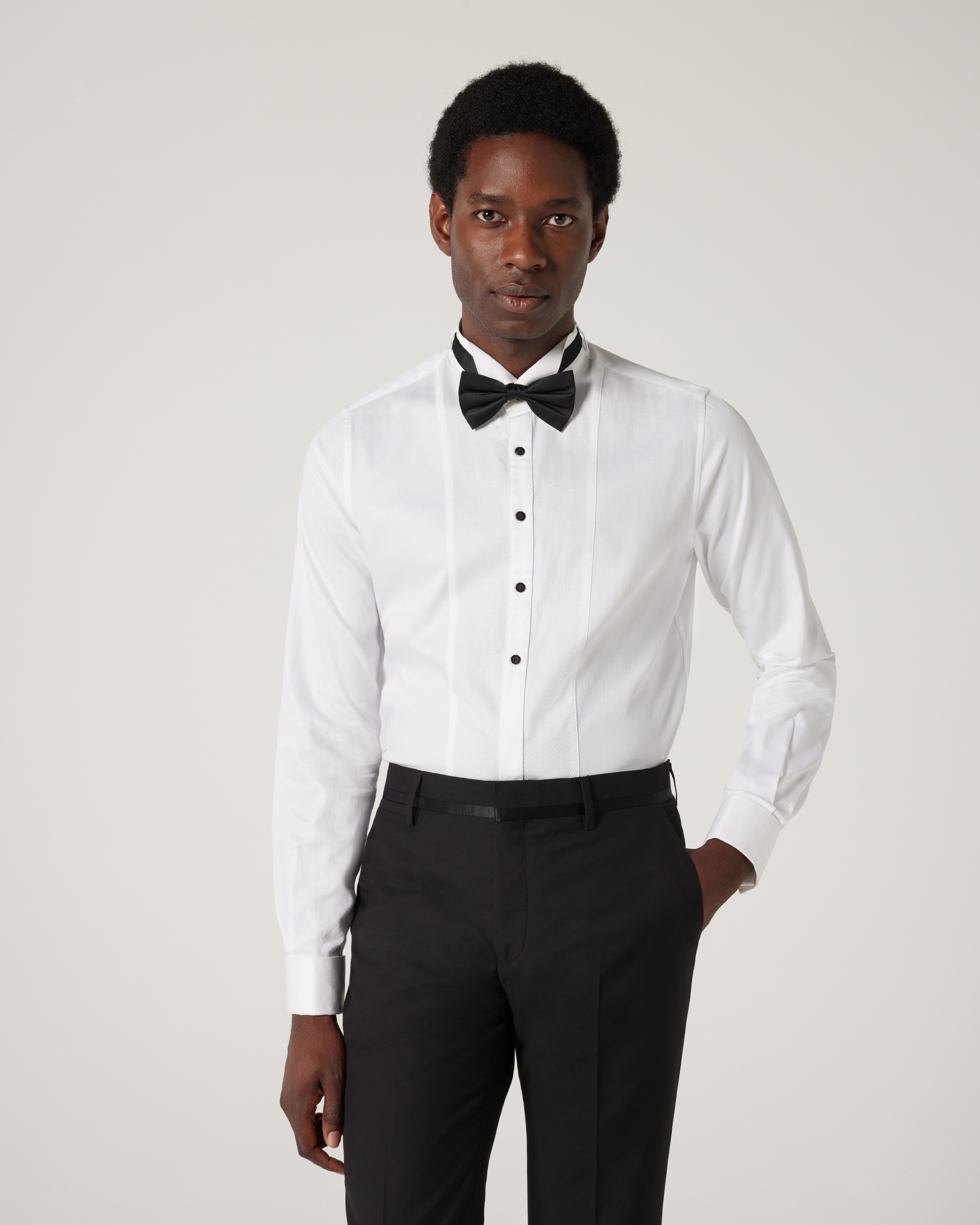 Long Sleeve Fly Collar Shirt