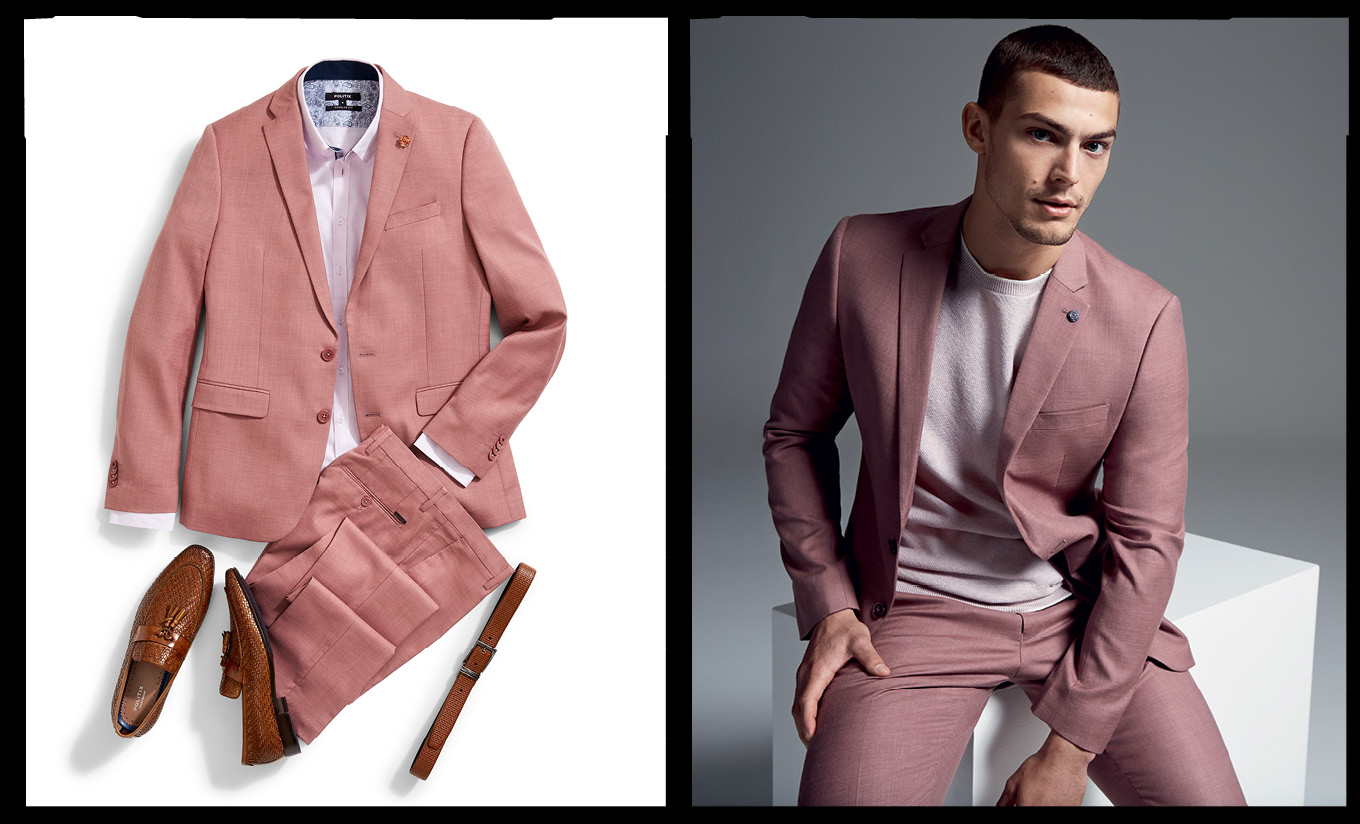 Pastel Men's Fashion Suit