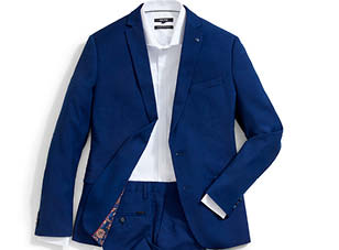 Classic Blue Suit Men's Fashion