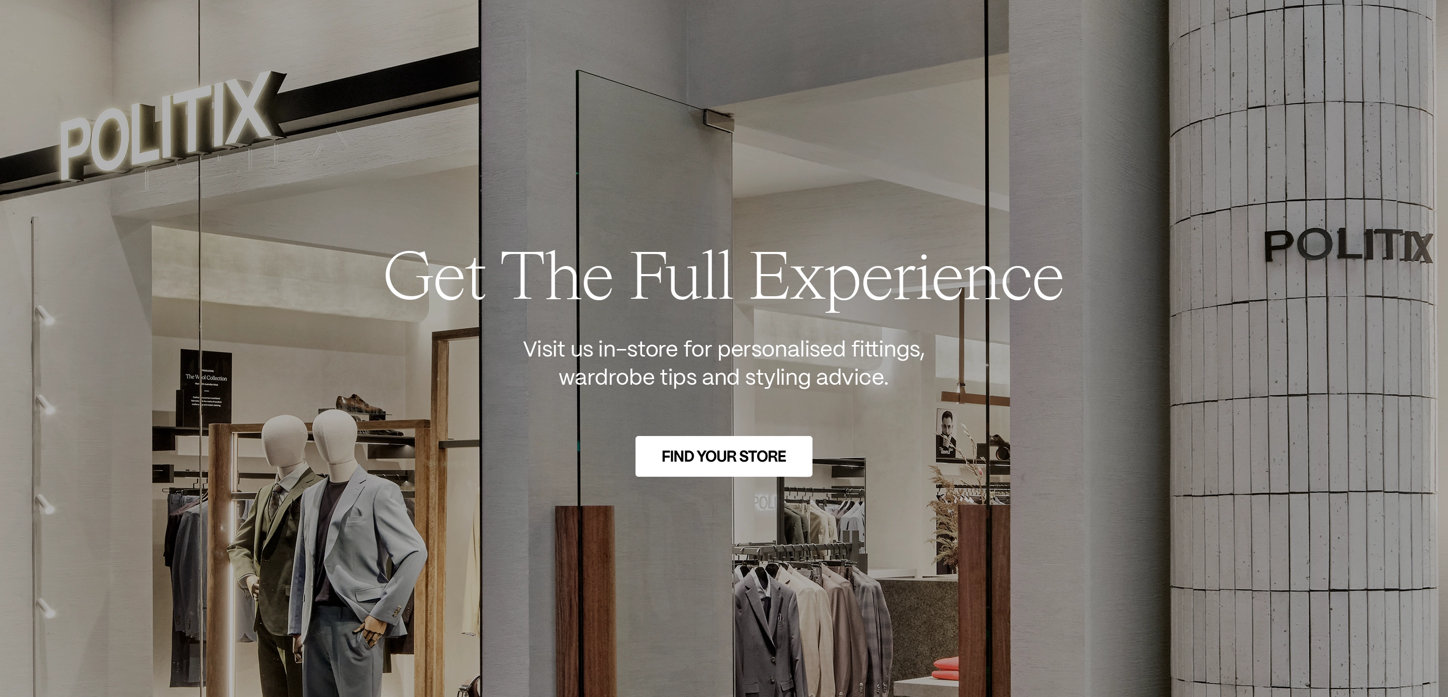find my store | Politix Menswear