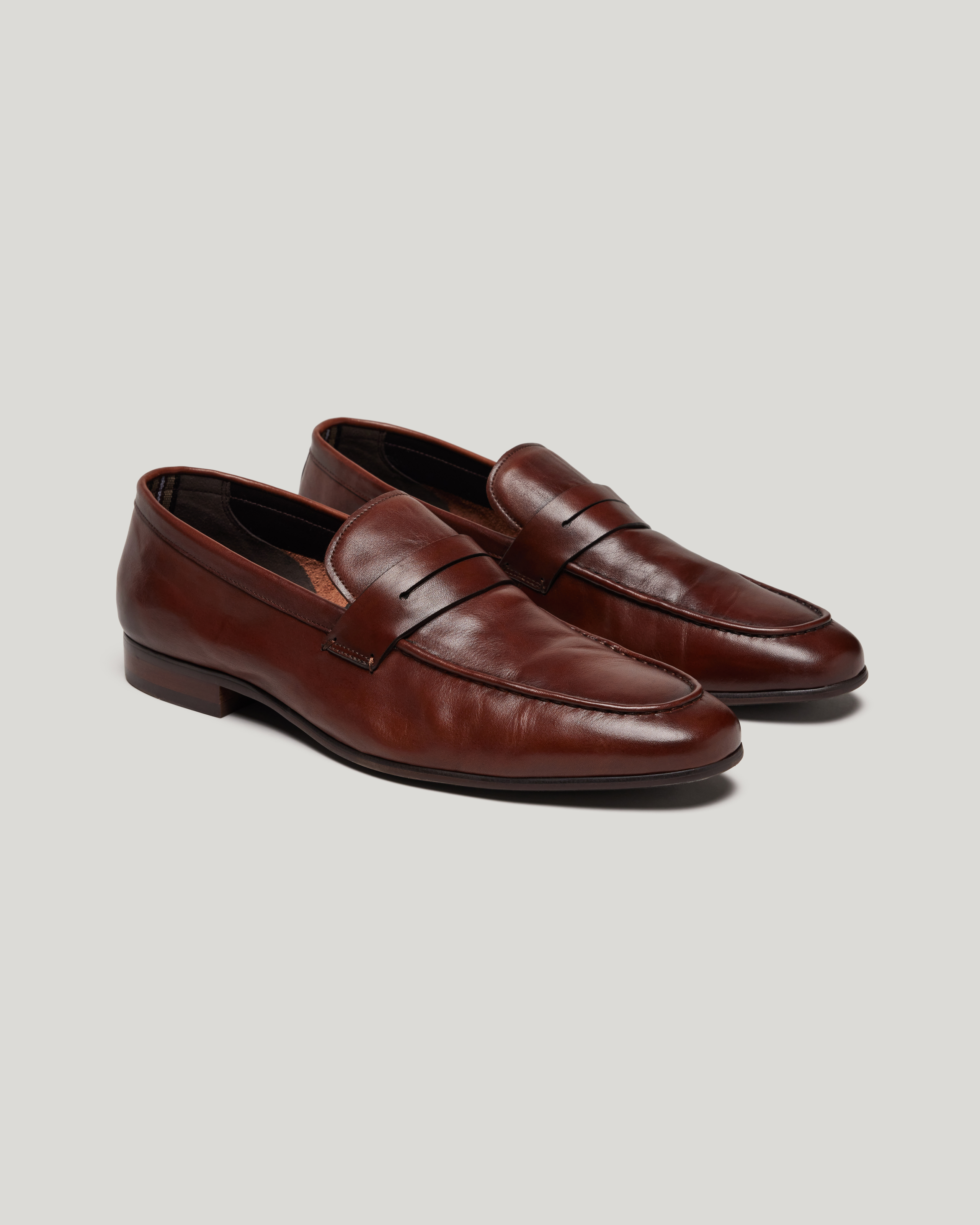 Flint Leather Penny Loafer