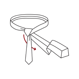 Full Windsor Knot Step 4