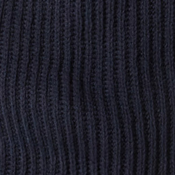 POLITIX Debron Rib Knit Fabric Closeup swatch of POLITIX rib fabric on Debron Knit