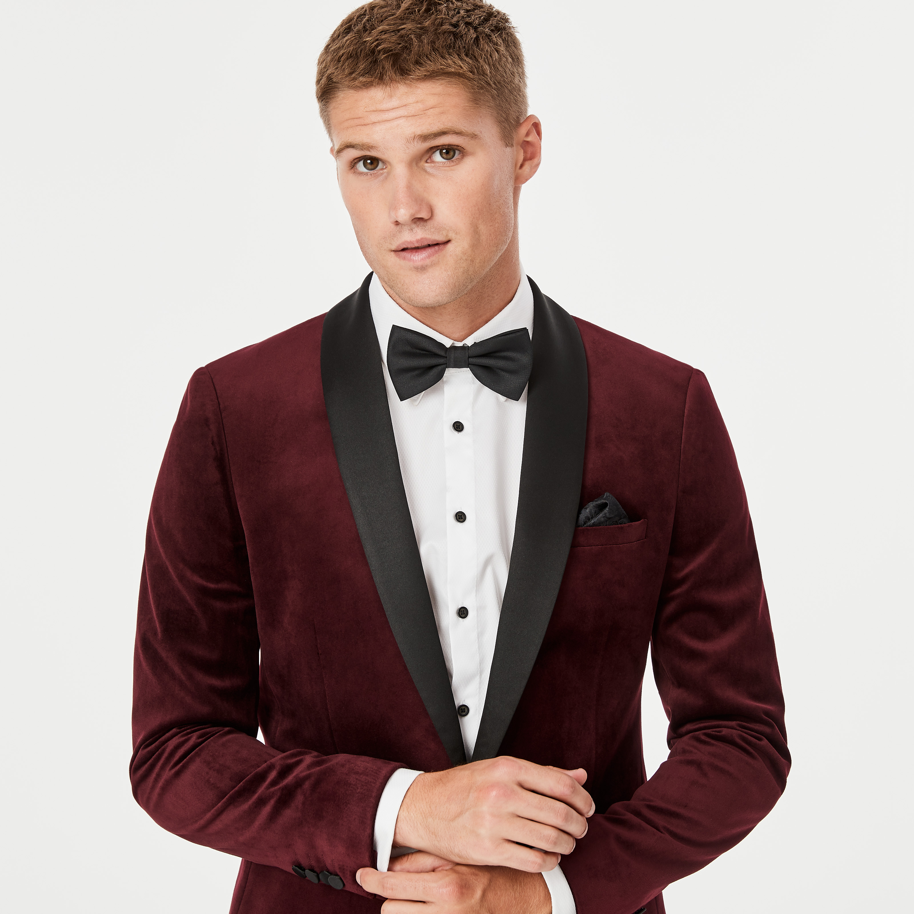 velvet tie jacket