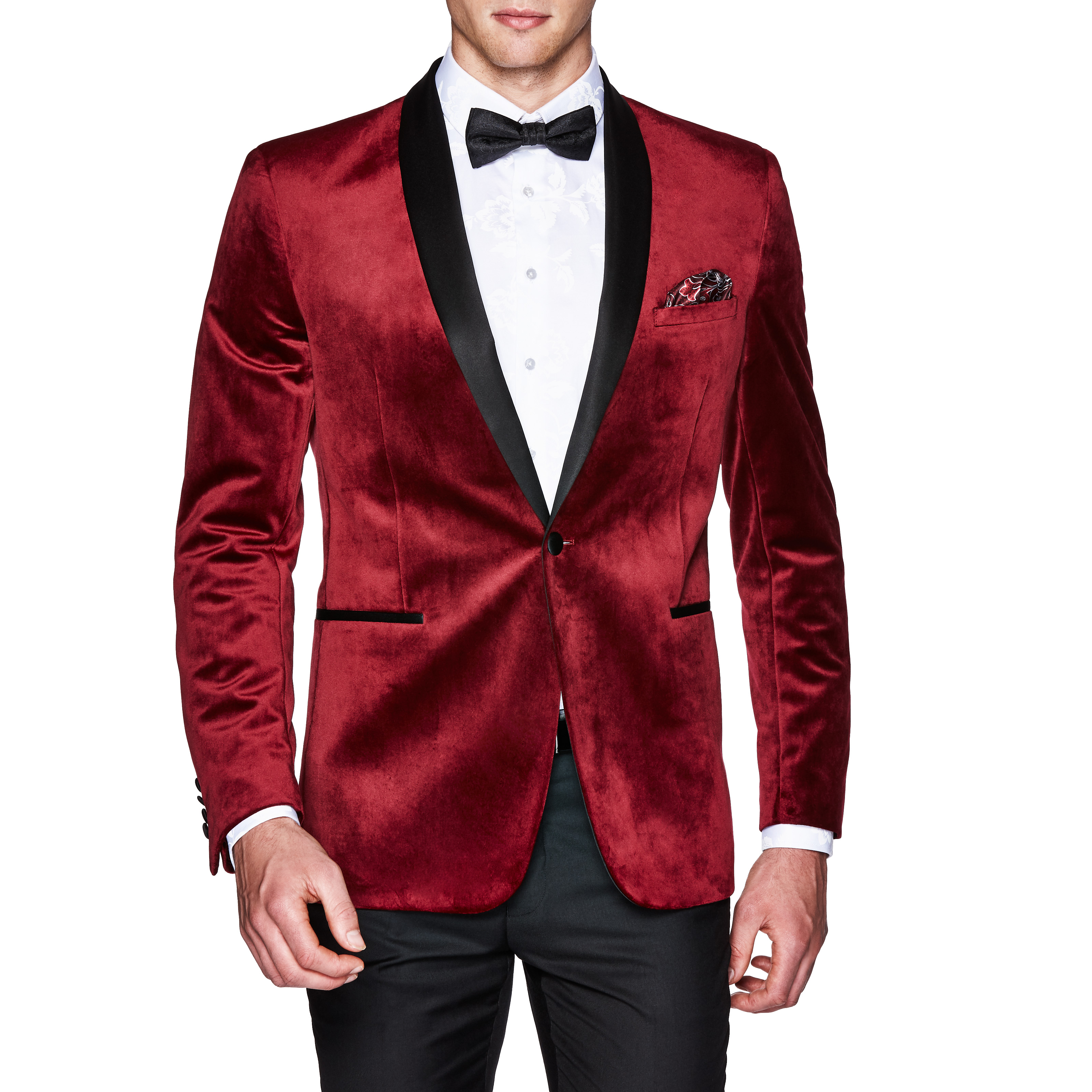 next red velvet jacket