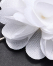 Charly Flower Lapel Pin, White, swatch