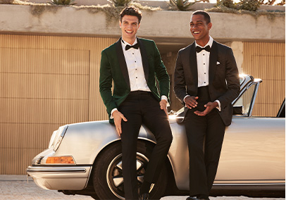 Men's Black Tie
