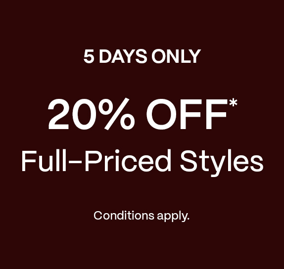 20% Off Full Price Items | Men's Clothing and Accessories | 